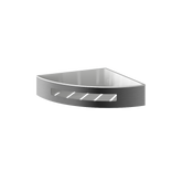 Hotbath Archie ARA19 hoek douchekorf RVS 316 - Geborsteld Gunmetal PVD